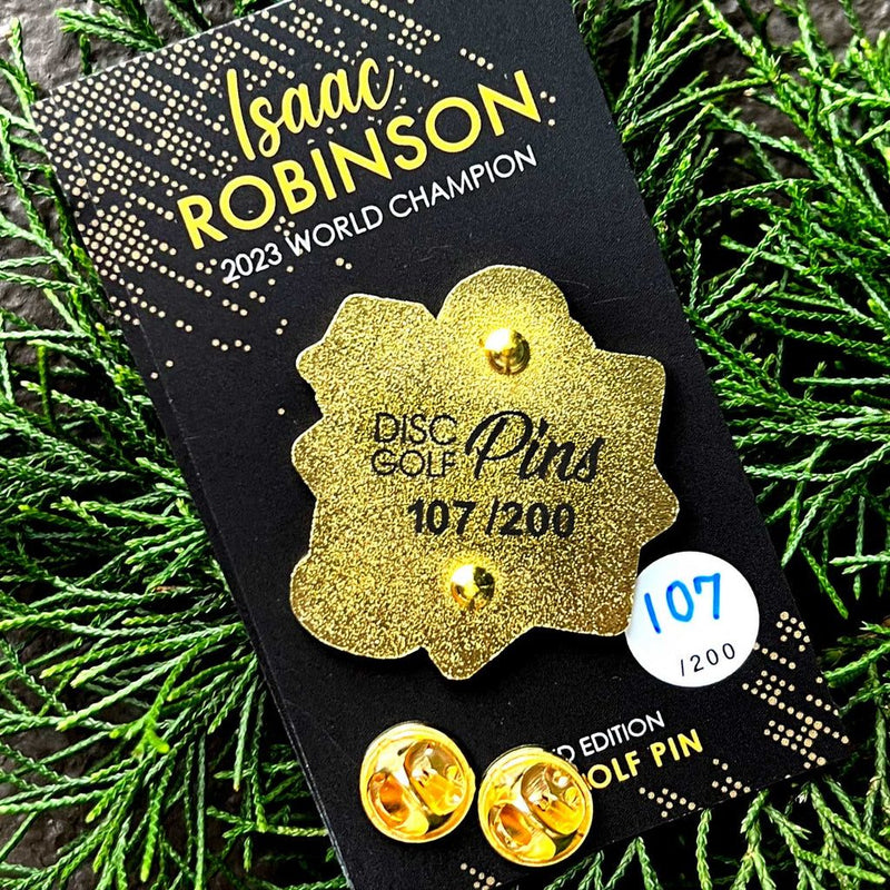 Load image into Gallery viewer, Isaac Robinson World Champion Pin - 1/200