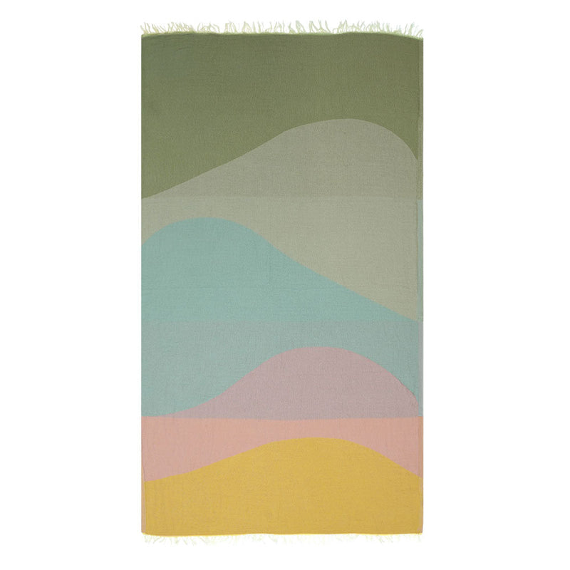 Load image into Gallery viewer, Waves - Turkish Beach Towel