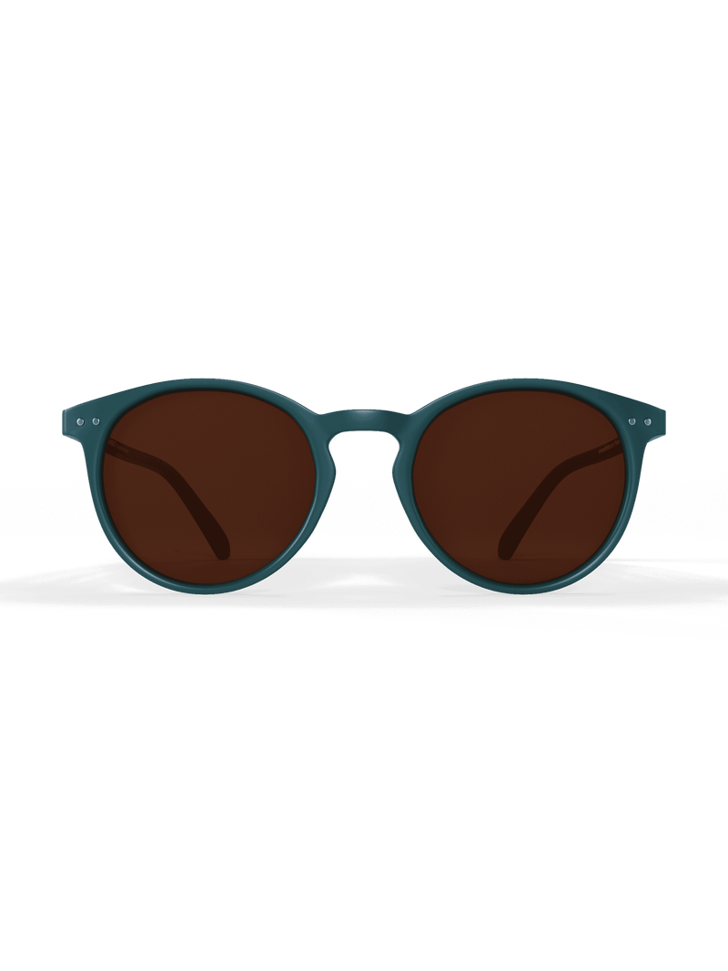Load image into Gallery viewer, Green Round Polarized Sunglasses - UV400 for Men & Women