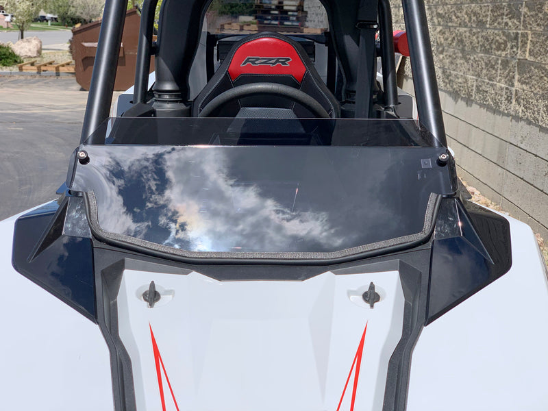 Load image into Gallery viewer, Polaris RS1 Half Windshield with Billet Clamps