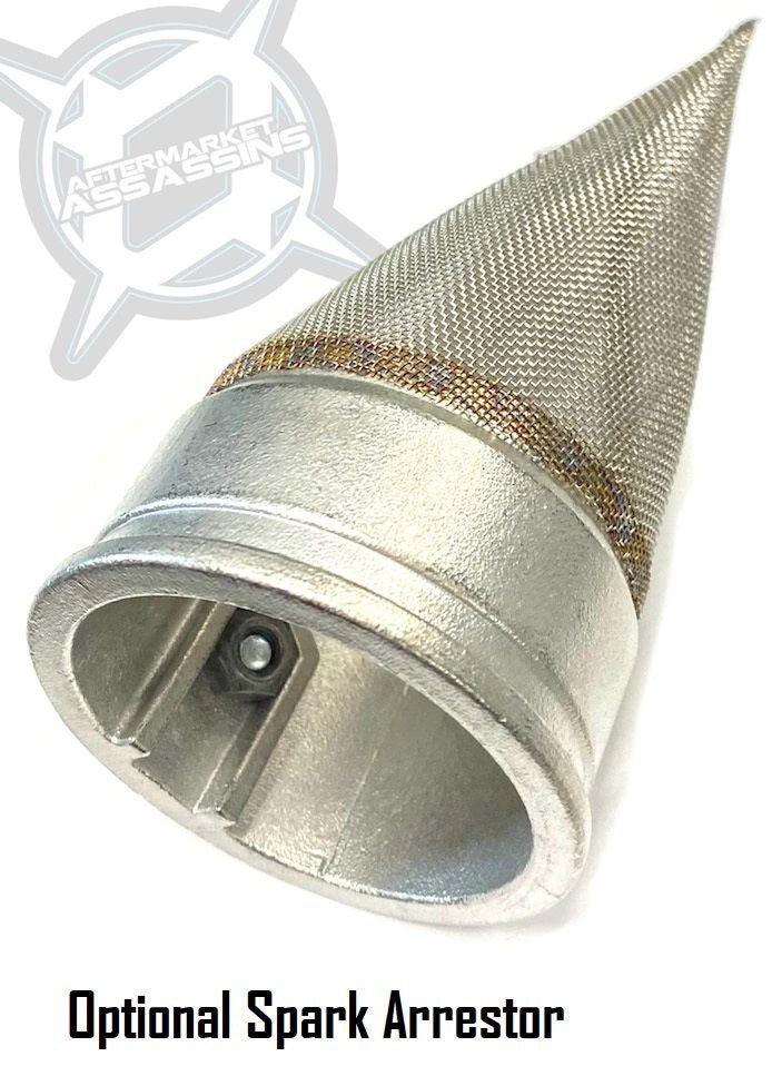 Load image into Gallery viewer, AA Stainless Slip-On Exhaust for 2024+ RZR XP 1000