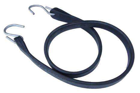 15", 21" and 31"Rubber Tarp Straps w/ Crimped S Hooks (20) of Each | 60 PACK
