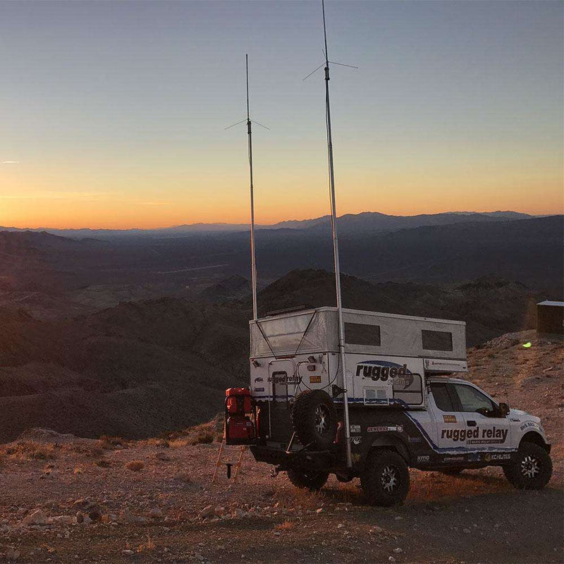 Load image into Gallery viewer, Rugged Radios 20 Ft Telescoping Flag Pole for Base Camp and Base Station Antenna