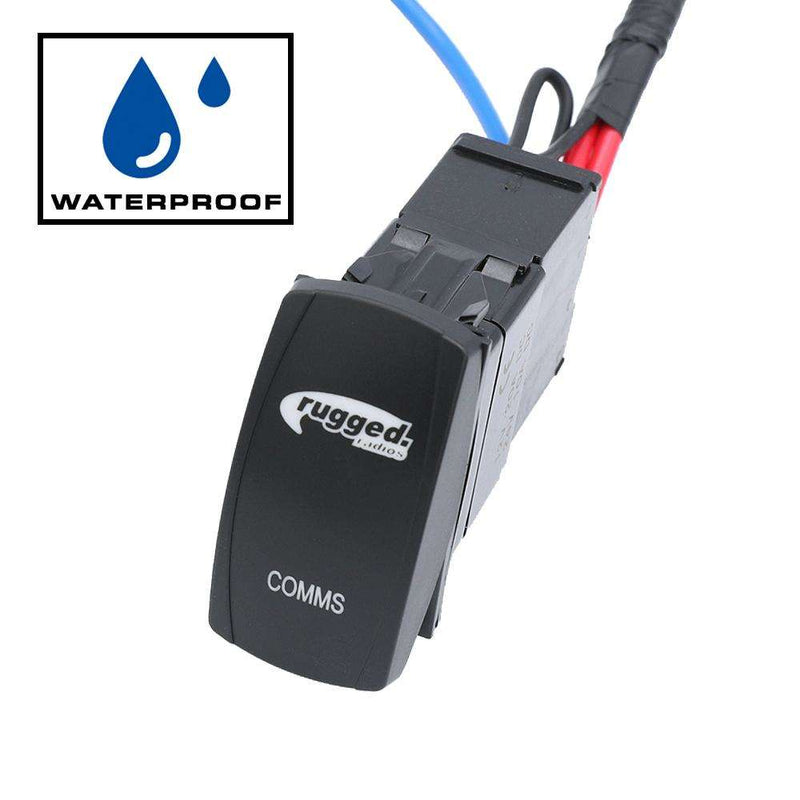 Load image into Gallery viewer, Rugged Radios Rocker Power Switch for Waterproof Mobile Radios and Rugged Intercoms