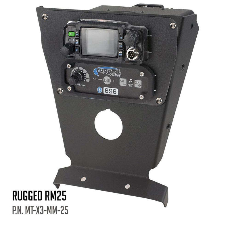 Load image into Gallery viewer, Rugged Radios Can-Am X3 Multi Mount Kit for Rugged UTV Intercoms and Radios