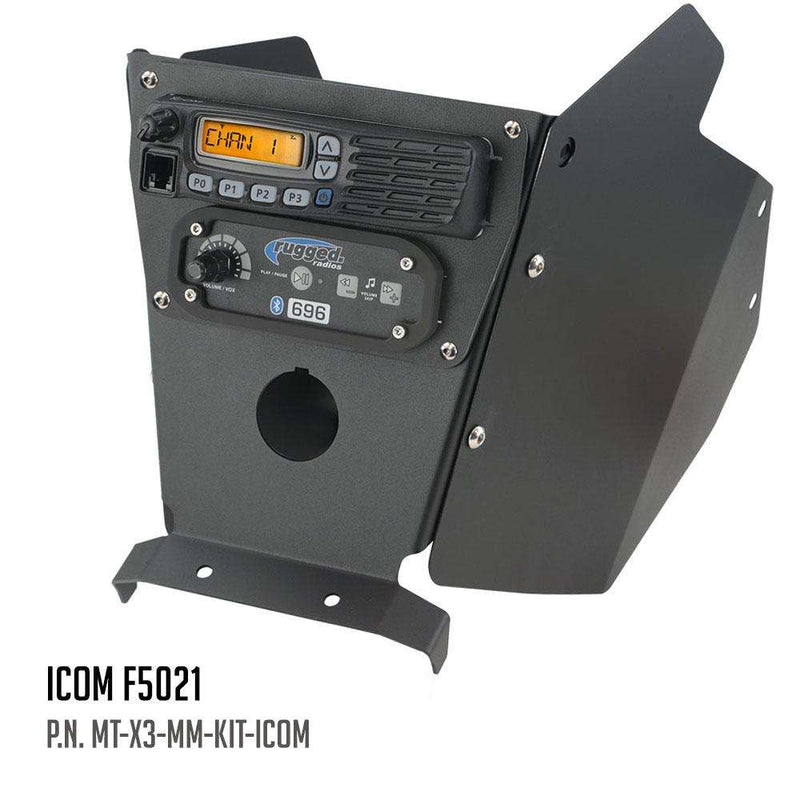 Load image into Gallery viewer, Rugged Radios Can-Am X3 Mounting Kit with Multi Mount and Side Panels