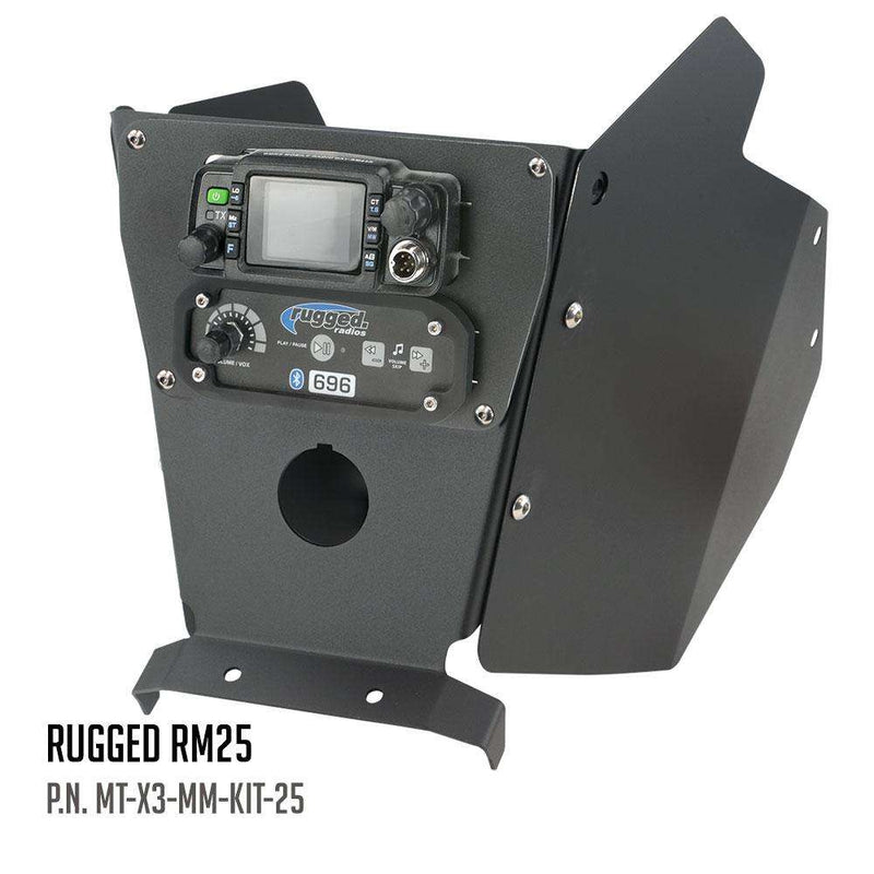 Load image into Gallery viewer, Rugged Radios Can-Am X3 Mounting Kit with Multi Mount and Side Panels