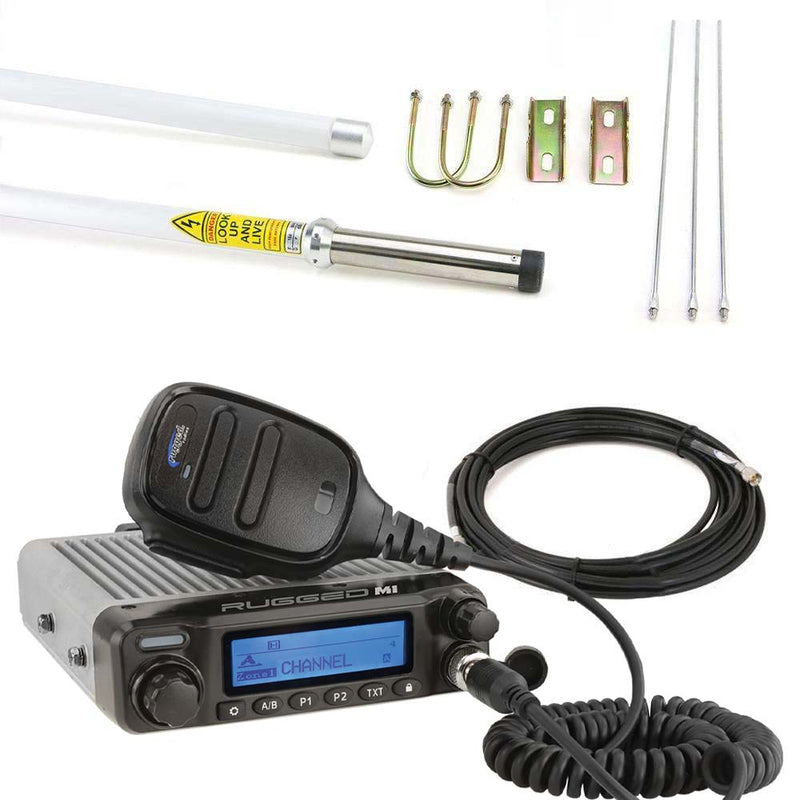 Load image into Gallery viewer, Rugged Radios Base Camp - Digital M1 Mobile Radio with Fiberglass Antenna Kit