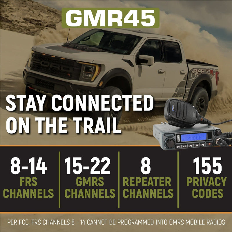Load image into Gallery viewer, Rugged Radios Ford Raptor Two-Way Mobile Radio Kit
