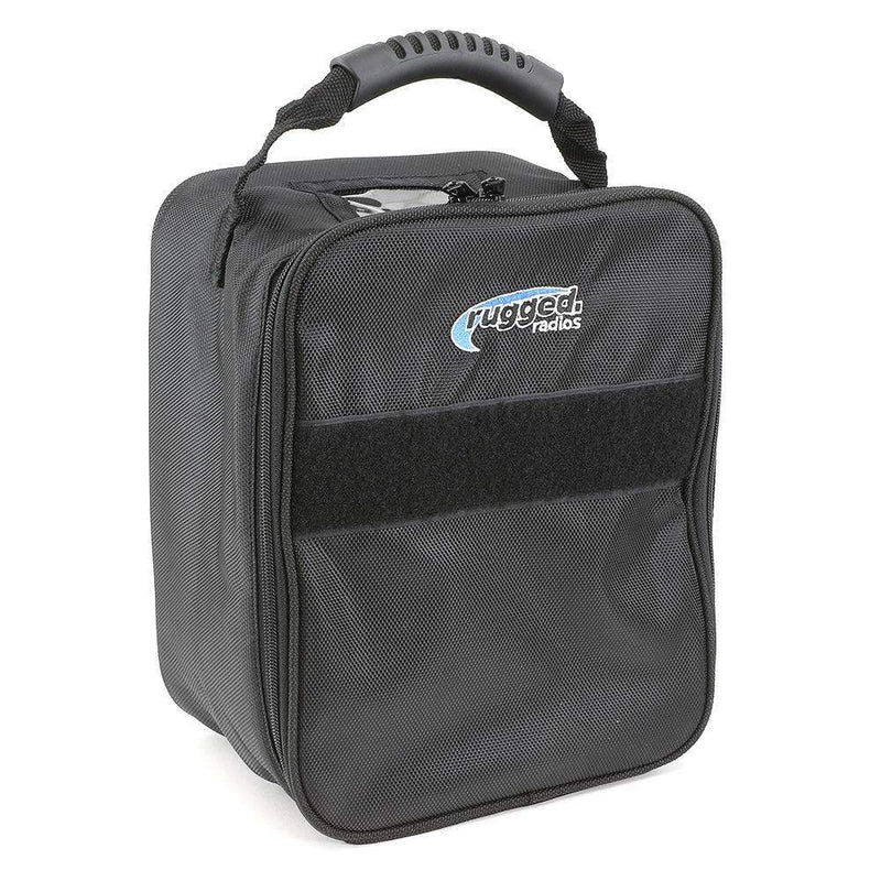 Load image into Gallery viewer, Rugged Radios BUNDLE - H80 Track Talk Linkable Intercom Headset with NITRO BEE XTREME UHF Race Receiver and Carry Bag
