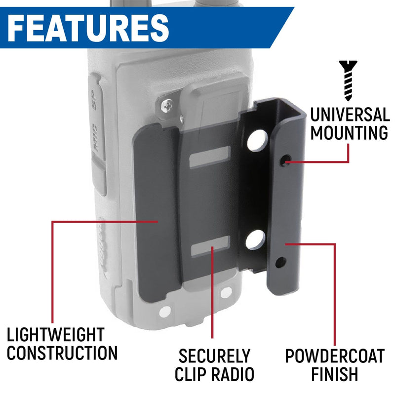 Load image into Gallery viewer, Rugged Radios Handheld Radio Mount for R1 / GMR2 / GMR2 PLUS / RDH16 / V3 / RH5R