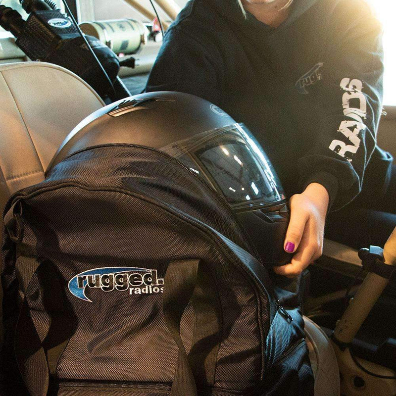 Load image into Gallery viewer, Rugged Radios Helmet Bag with Bottom Storage Compartment