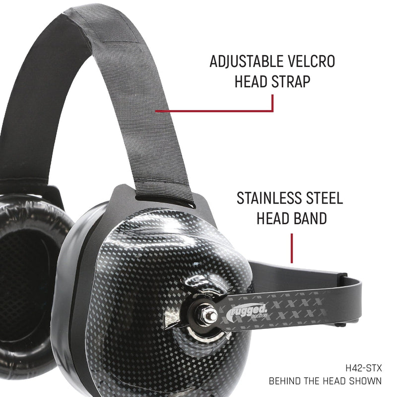Load image into Gallery viewer, Rugged Radios ULTIMATE HEADSET for STEREO and OFFROAD Intercoms - Over The Head or Behind The Head