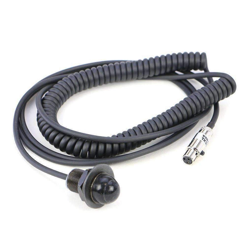 Load image into Gallery viewer, Rugged Radios Hole Mount Steering Wheel Push to Talk Cable (PTT) with Coil Cord for Intercoms