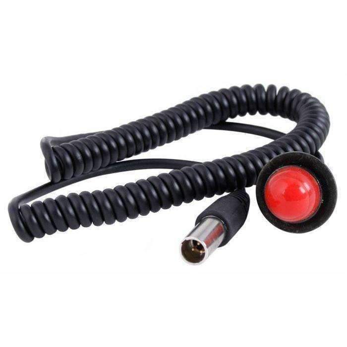 Load image into Gallery viewer, Rugged Radios Hole Mount Steering Wheel Push to Talk (PTT) with Coil Cord for Car Harnesses