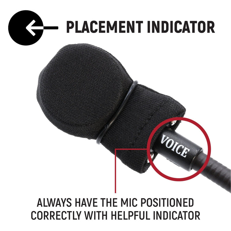 Load image into Gallery viewer, Rugged Radios IMSA 4C Wired Open Face Helmet Kit with M102 Military Mic