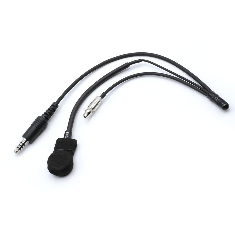 Load image into Gallery viewer, Rugged Radios IMSA 4C Wired Open Face Helmet Kit with M102 Military Mic