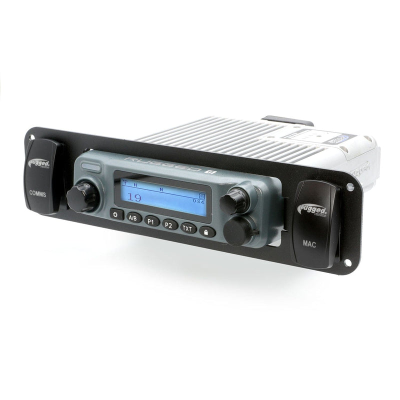Load image into Gallery viewer, Rugged Radios In-Dash Mount with Two Switch Holes for Rugged Radios