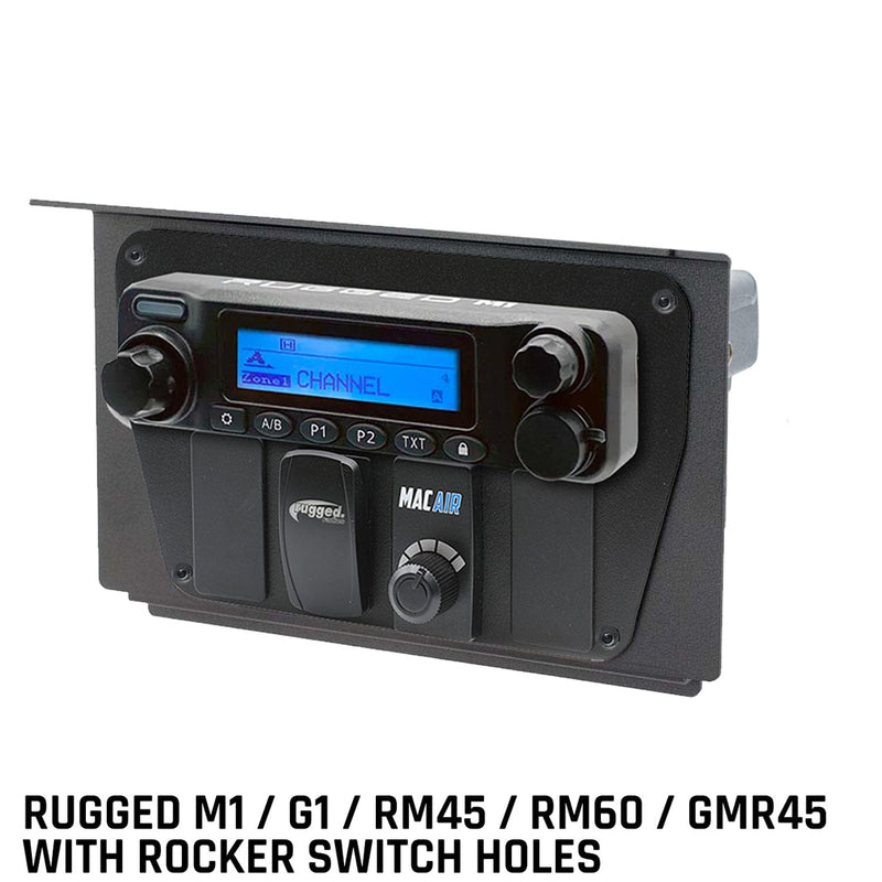 Load image into Gallery viewer, Rugged Radios Polaris XP1 Mount Kit for M1 / G1 / RM60 / GMR45 Radio and Rugged Intercom