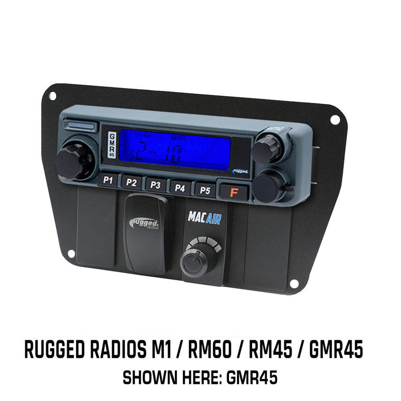 Load image into Gallery viewer, Rugged Radios Multi Mount Insert or Standalone Mount for Rugged Radios M1 - GMR45 - RM60 - RM45 with Rocker Switches