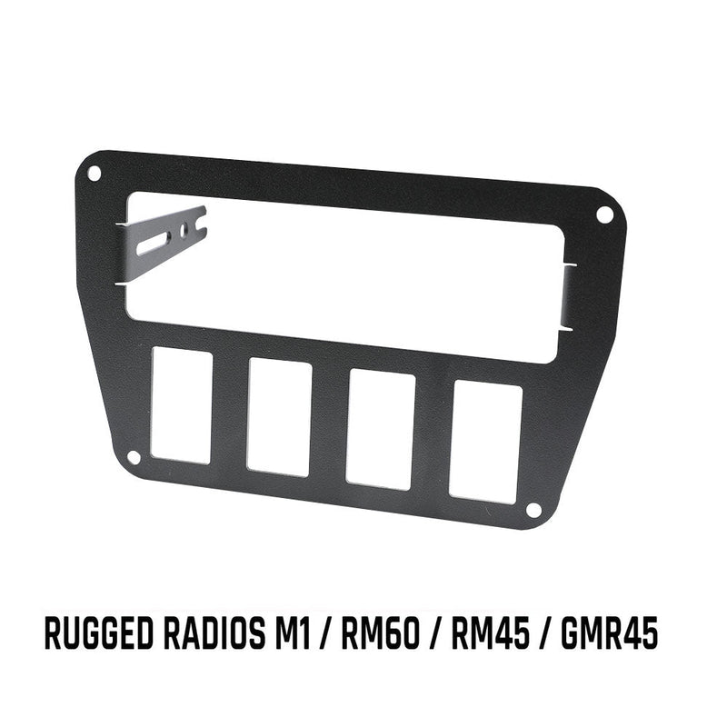 Load image into Gallery viewer, Rugged Radios Multi Mount Insert or Standalone Mount for Rugged Radios M1 - GMR45 - RM60 - RM45 with Rocker Switches