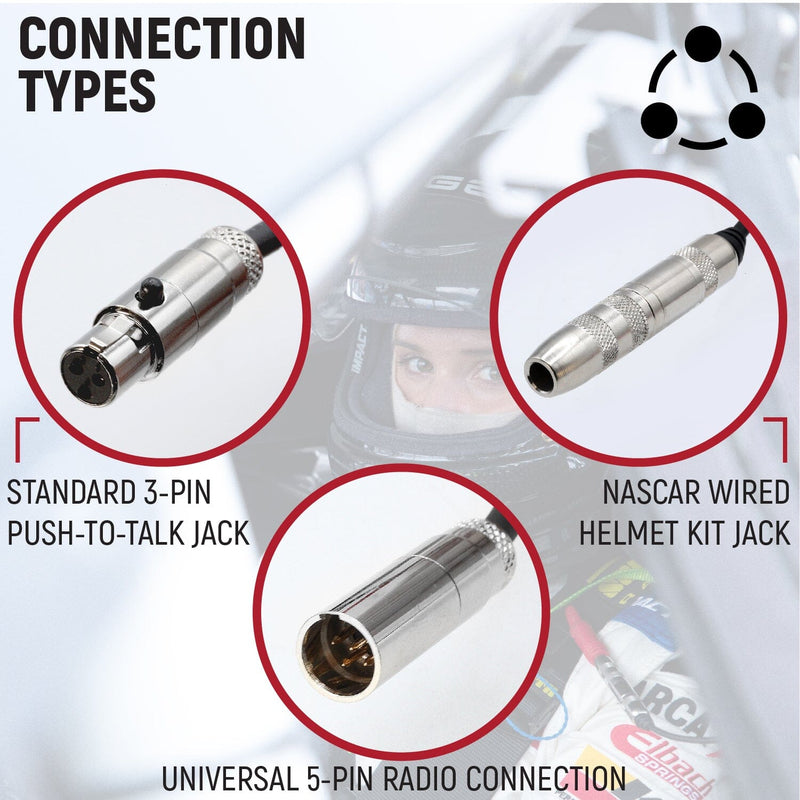 Load image into Gallery viewer, Rugged Radios NASCAR 3-Conductor 3C Circle Track Road Race Car Harness