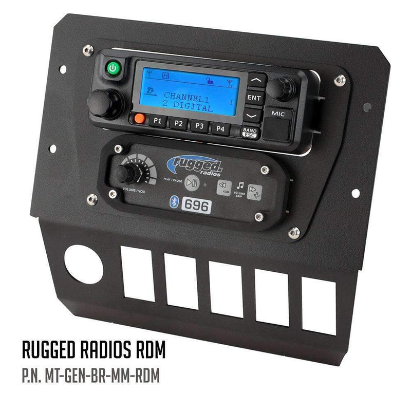 Load image into Gallery viewer, Rugged Radios Polaris General Multi Mount Kit for Radio and Intercom