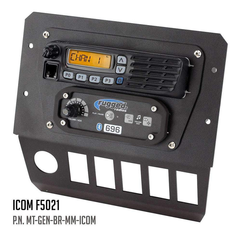 Load image into Gallery viewer, Rugged Radios Polaris General Multi Mount Kit for Radio and Intercom