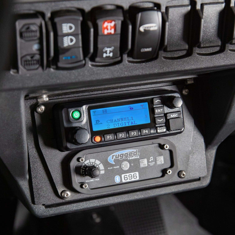 Load image into Gallery viewer, Rugged Radios Polaris XP1 Mount Kit for M1 / G1 / RM60 / GMR45 Radio and Rugged Intercom