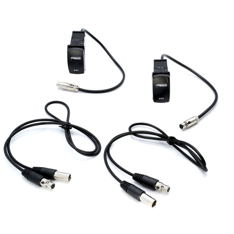 Load image into Gallery viewer, Rugged Radios Polaris Xpedition Rocker Push-to-Talk Kit