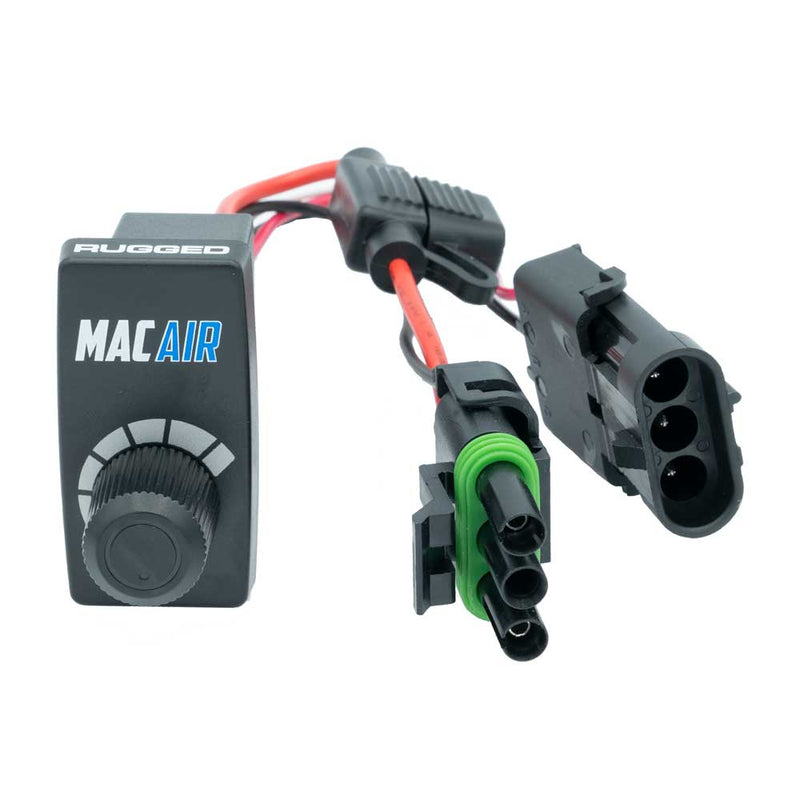Load image into Gallery viewer, Rugged Radios Rocker Switch Variable Speed Controller (VSC) for MAC Helmet Air Pumper - Switch Upgrade Only