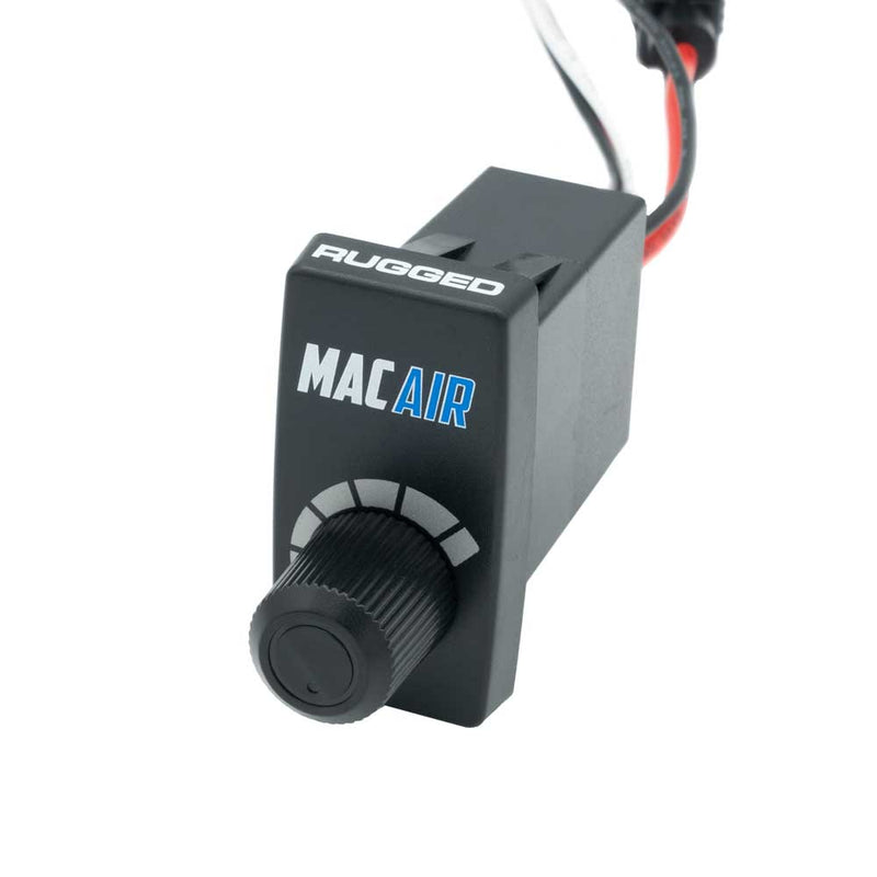 Load image into Gallery viewer, Rugged Radios Rocker Switch Variable Speed Controller (VSC) for MAC Helmet Air Pumper - Complete Switch & Wiring Harness