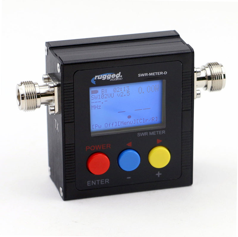 Load image into Gallery viewer, Rugged Radios SWR UHF & VHF Antenna Power Meter with Cables