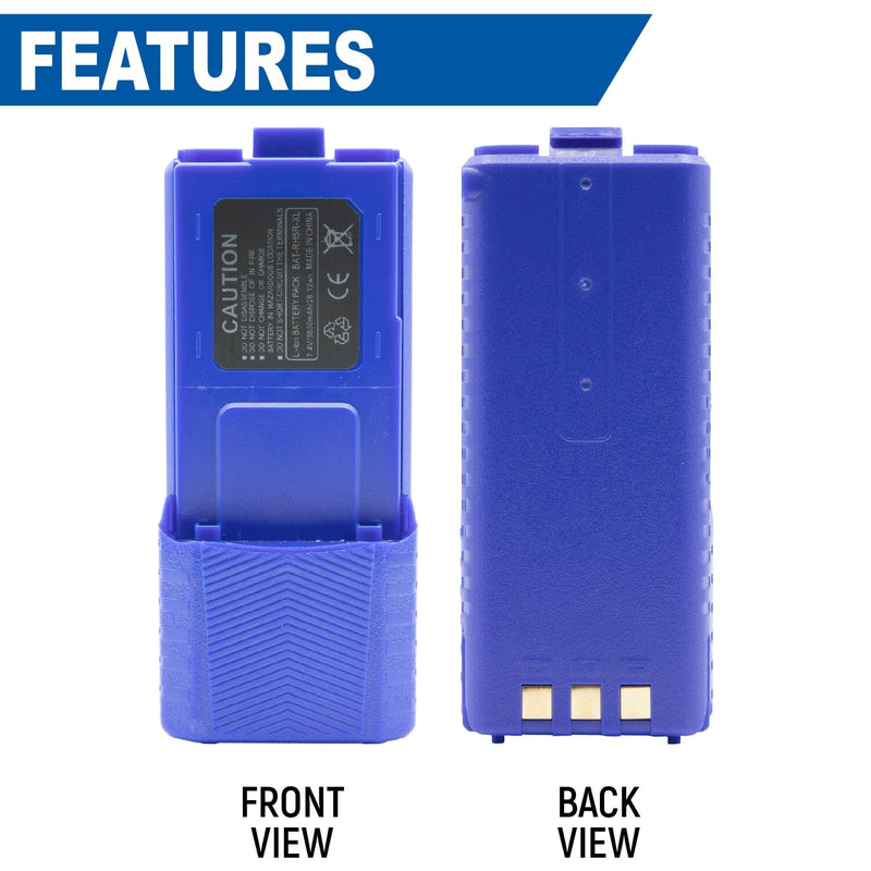 Load image into Gallery viewer, Rugged Radios V3 / RH5R Handheld Radio High Capacity 3800mAH Battery