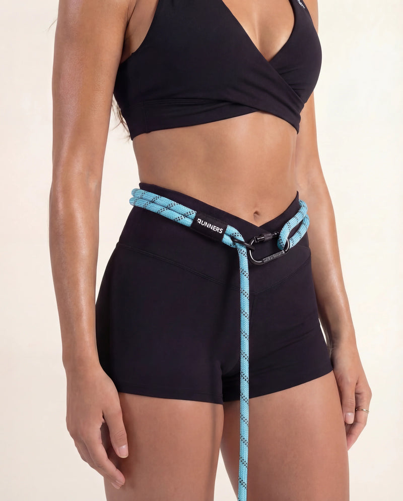Load image into Gallery viewer, Aqua Blue Runners Hands-Free Dog Leash