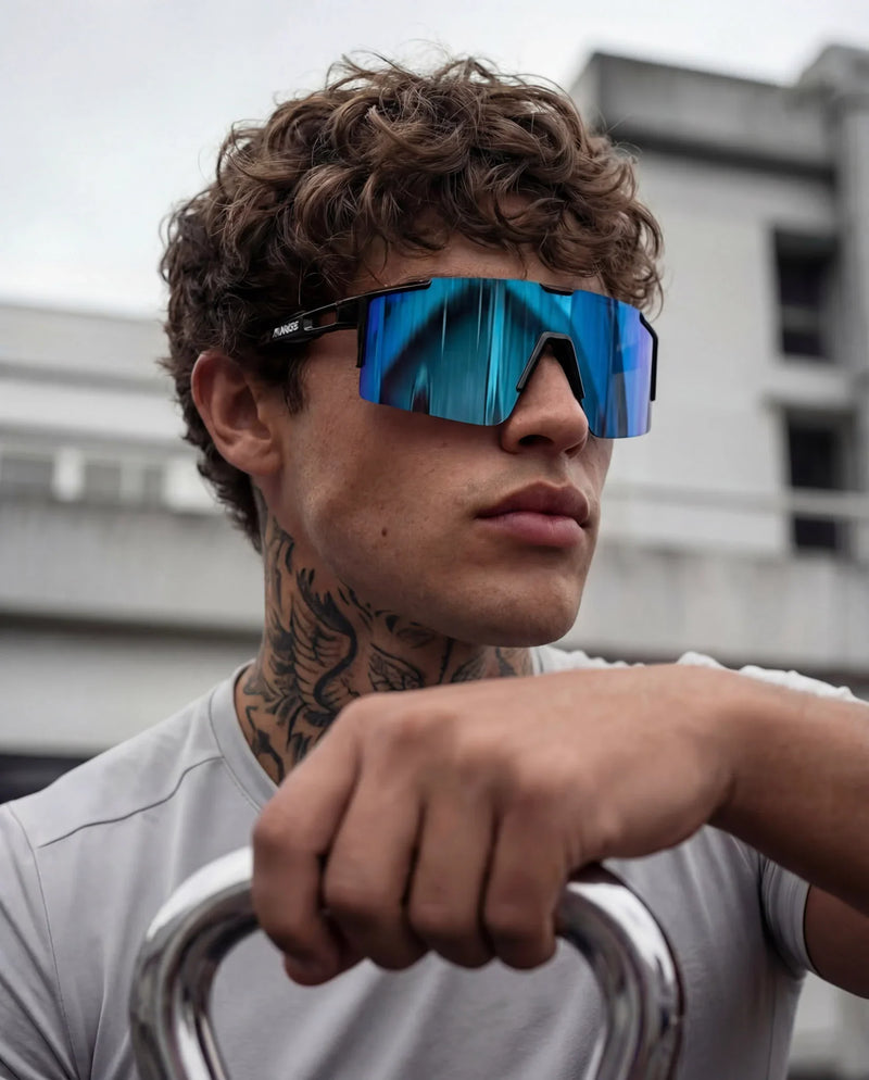 Load image into Gallery viewer, Ice Blue Polarized Running Sunglasses - UV400 for Men & Women | X365