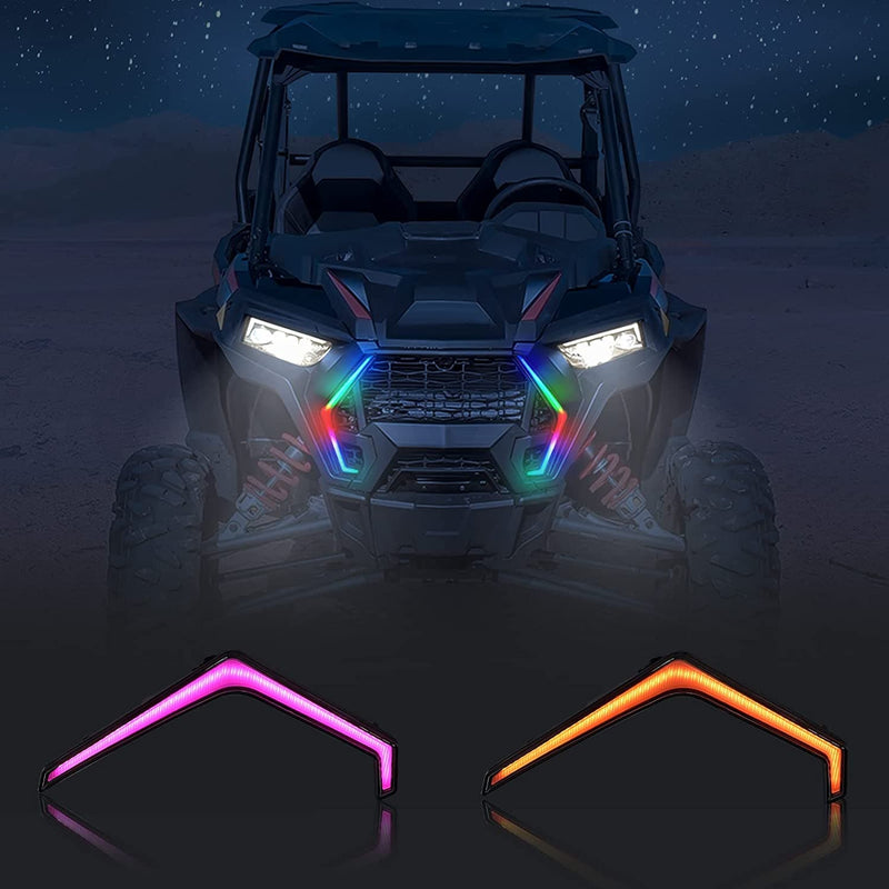 Load image into Gallery viewer, RGB Turn Signal Lights Fit Polaris RZR XP 1000 Turbo (2019-2023)