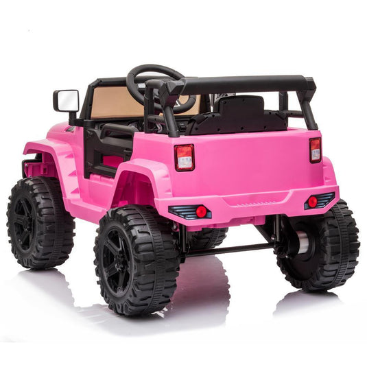 12V Pink Ride On Car Truck for Girls with 3 Speed Modes - Perfect Gift for Kids