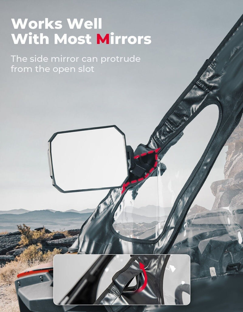 Load image into Gallery viewer, Upgraded Soft Upper Door Cab Enclosure for Polaris RZR PRO XP 2020-2024