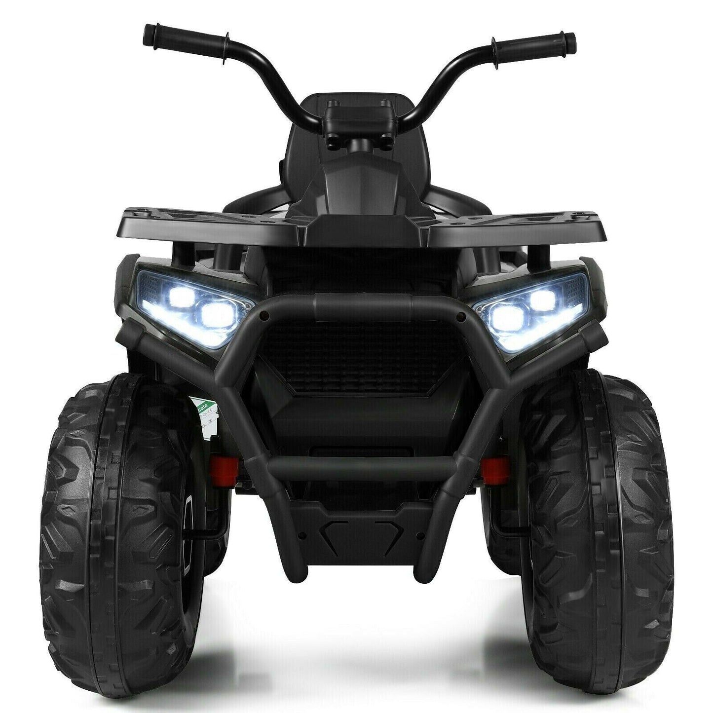 12 Volt Children's Electric Four-Wheeler ATV Quad with MP3 Player and LED Illumination