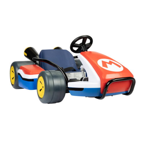 Super Mario Kart 24V Battery-Powered 3-Speed Drift Ride-on Racer