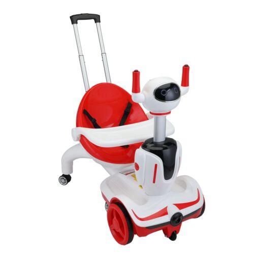 TOBBI 3-in-1 Electric Ride On Car for Kids: Transforming Robot Buggy Toy with Remote Control - Perfect Gift for Toddlers
