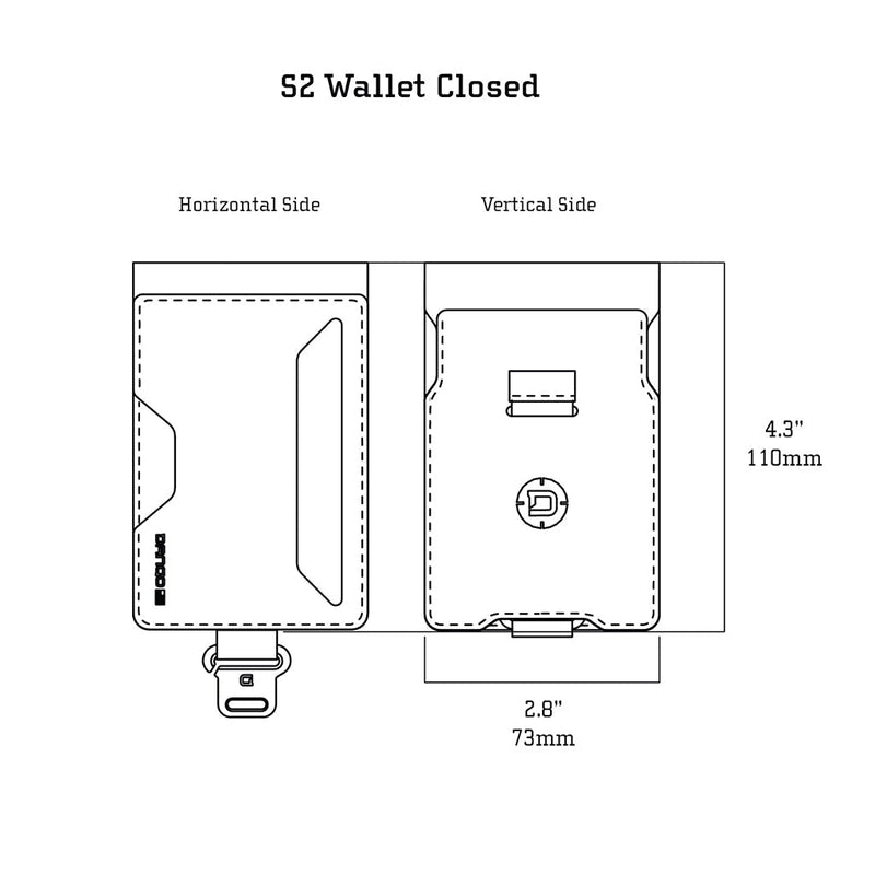 Load image into Gallery viewer, S2 Stealth™ Bifold Wallet
