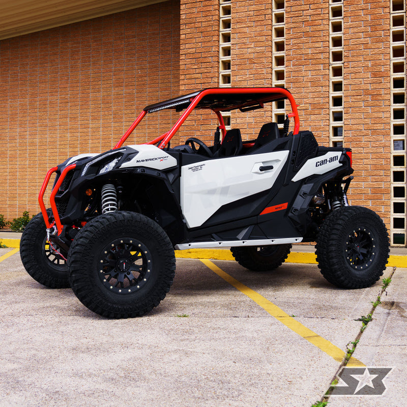 Load image into Gallery viewer, 2019+ Can-Am Maverick Sport Adjustable Roll Cage w/ 30" Light Bar Brackets