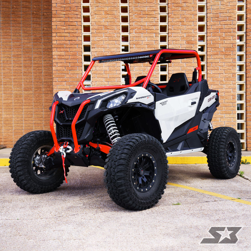 Load image into Gallery viewer, 2019+ Can-Am Maverick Sport Adjustable Roll Cage w/ 30" Light Bar Brackets