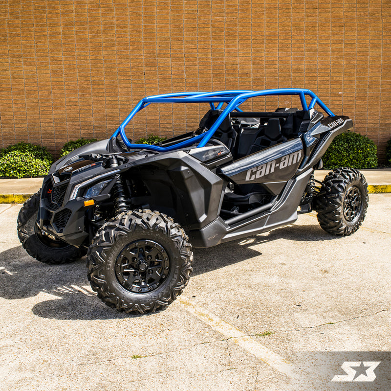 Load image into Gallery viewer, 2017 - 2019 Can-Am Maverick X3 Custom ABC Pillar Cage w/ Integrated Rear Bumper (X mr Models excluded), "A" Intrusion Bars, Light Bar Tabs, Whip Tabs