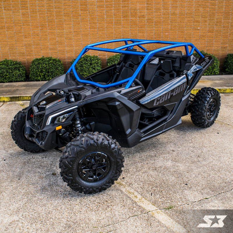 Load image into Gallery viewer, 2017 - 2019 Can-Am Maverick X3 Custom ABC Pillar Cage w/ Integrated Rear Bumper (X mr Models excluded), "A" Intrusion Bars, Light Bar Tabs, Whip Tabs