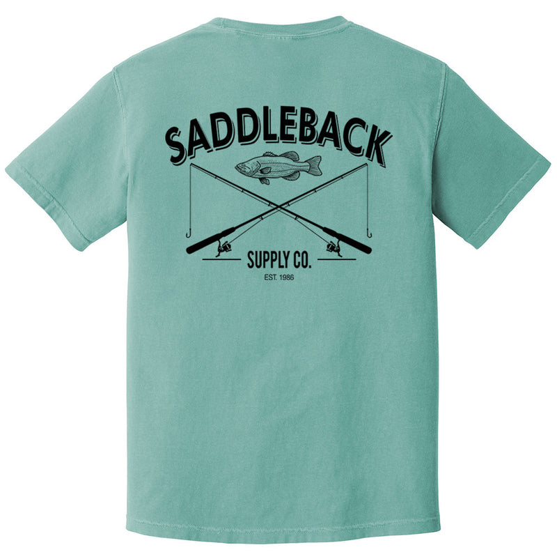 Load image into Gallery viewer, Out Fishin' Pigment Tee