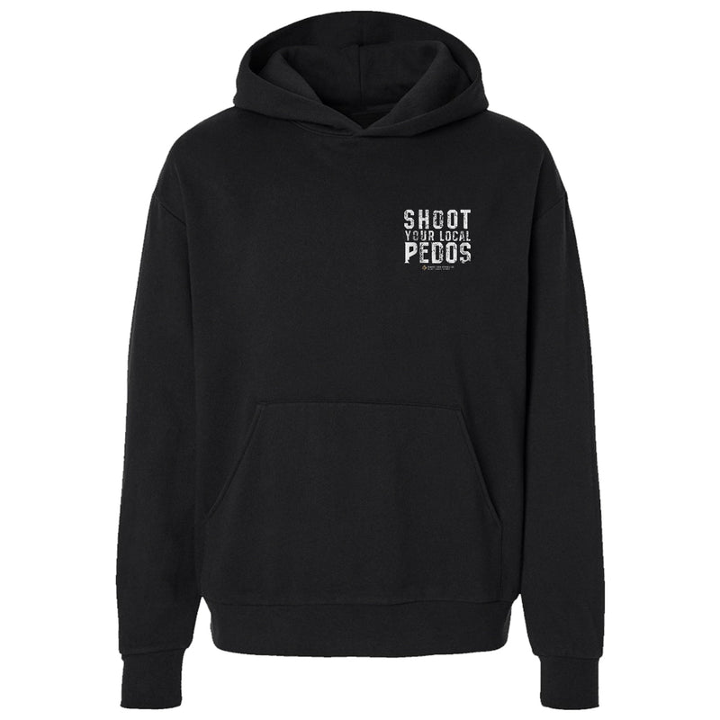 Load image into Gallery viewer, Shoot Your Local Pedo Fleece Lined Hoodies