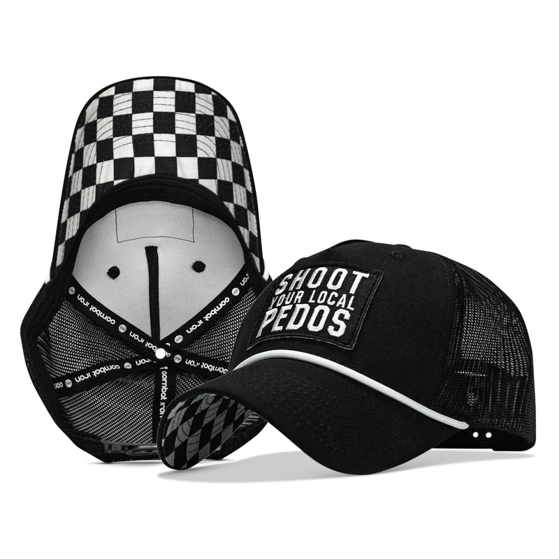 Load image into Gallery viewer, Shoot Your Local Pedos Patch Rope Snapback Hat